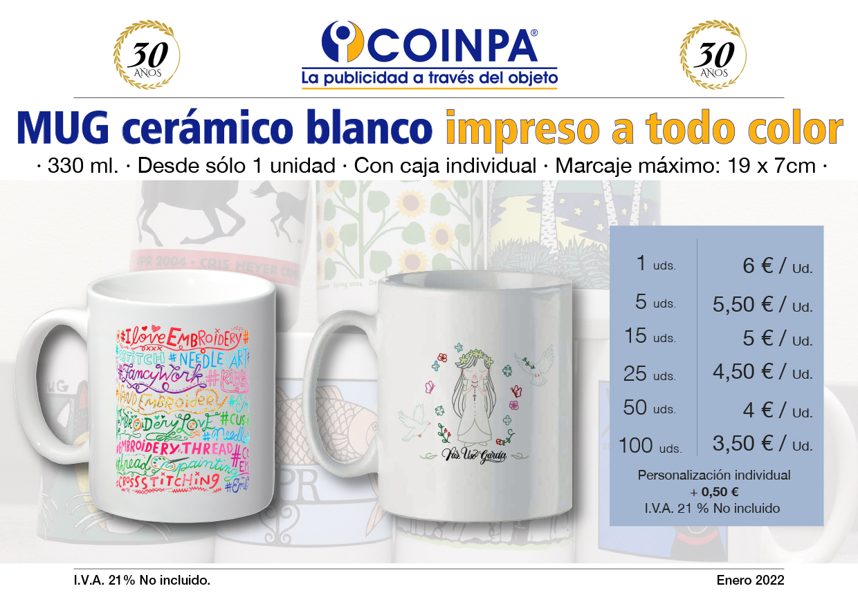 COINPA - Promoción Mug Blanco