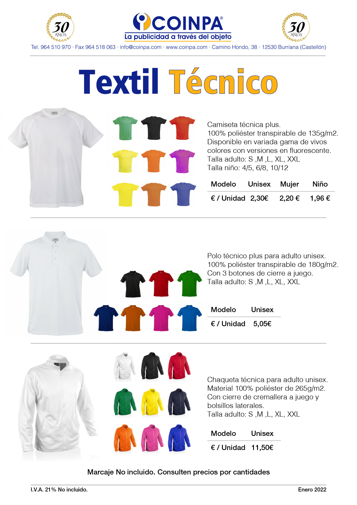 COINPA-Promoción Textil Técnico